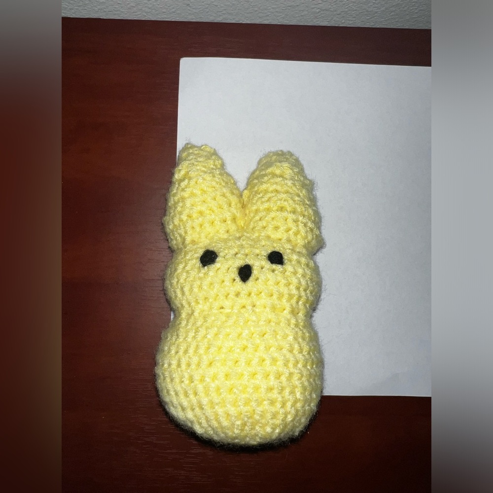 Set of Hand Crocheted Easter Peeps Bunny 🐣🐰 - Picture 8 of 10